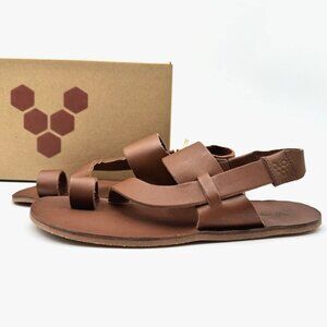 Vivobarefoot Opanka Sandals Leather Women’s Size 6 / EU 37 Tan 203225-02